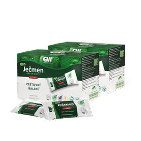 Green Ways Ječmen v prášku cestovní balení 125g + 125g BIO