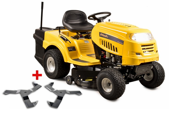 Travní traktor s 6-ti stupňovou převodovkou Transmatic Riwall PRO RLT 92 KIT