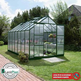 Skleník VITAVIA GARDEN URANUS 11500 PC 4 mm zelený