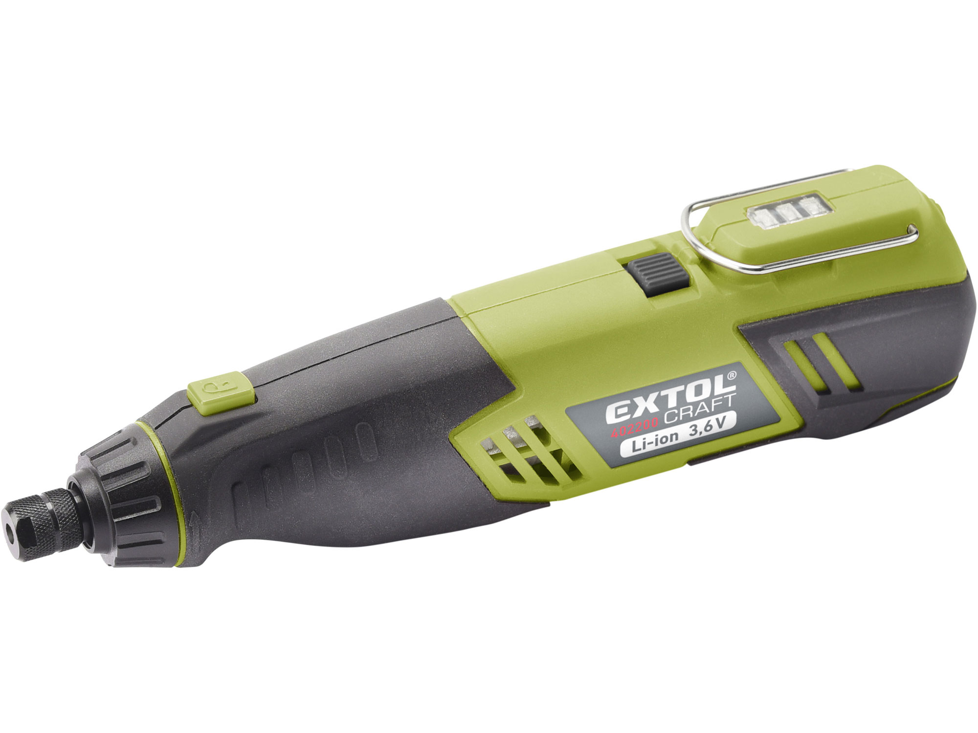 Bruska přímá aku 3,6V Li-ion, 1300mAh EXTOL CRAFT 402200