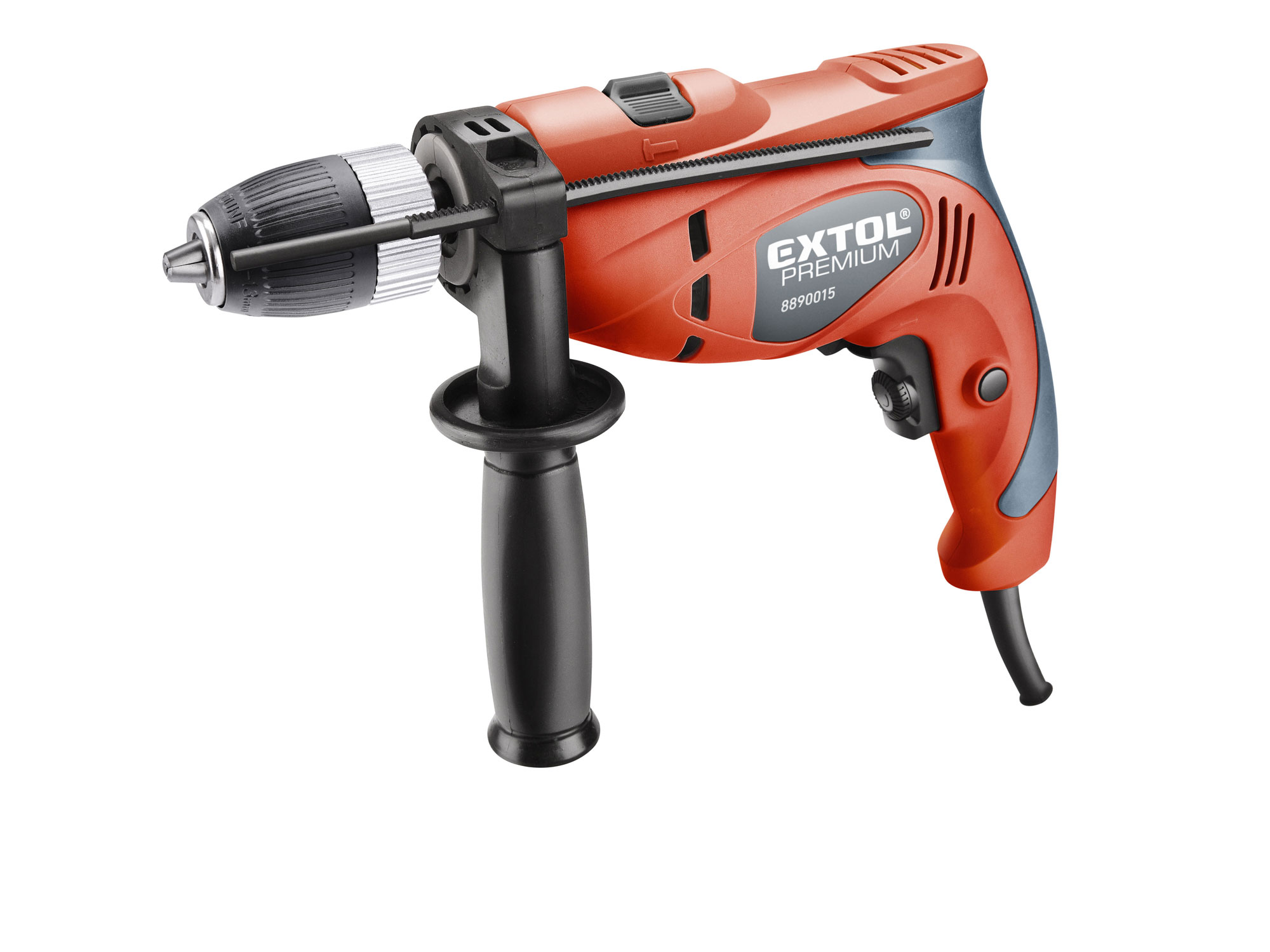 Vrtačka s příklepem, Click-lock, 500W EXTOL PREMIUM 8890015