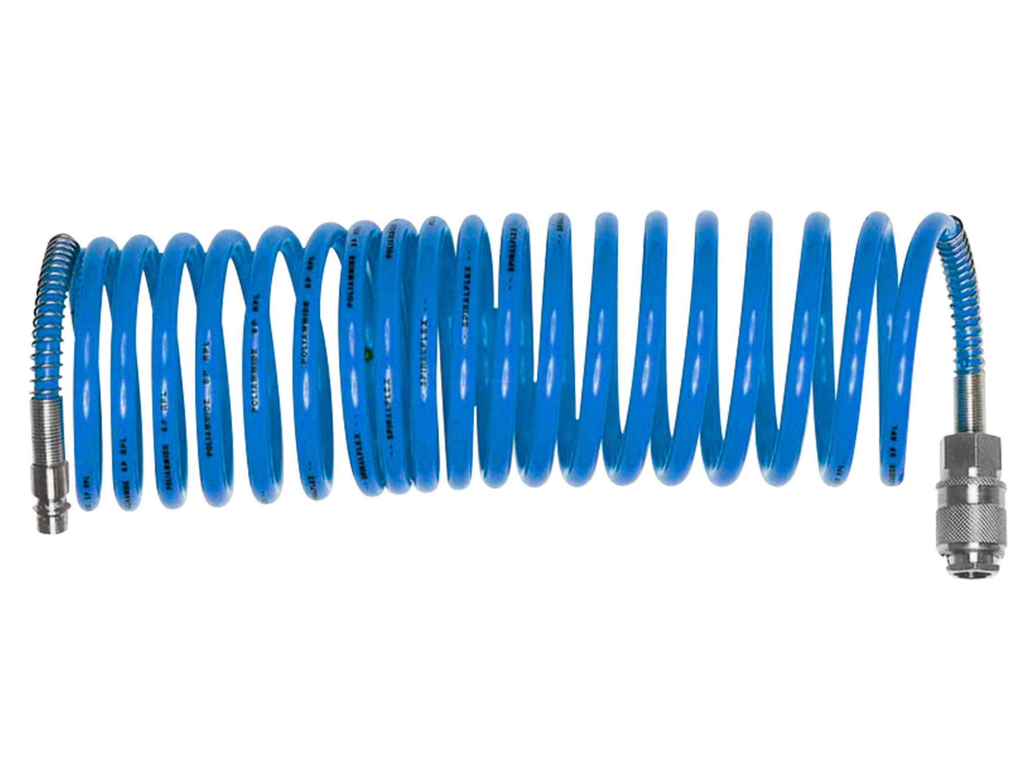 Extol Craft hadice vzduchová spirálová s rychlospojkami, 1/4", vnitřní ⌀6mm, L 10m 99325