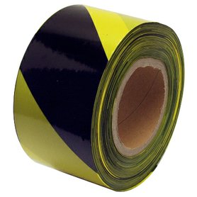 Varovací páska černo-žlutá 250 m