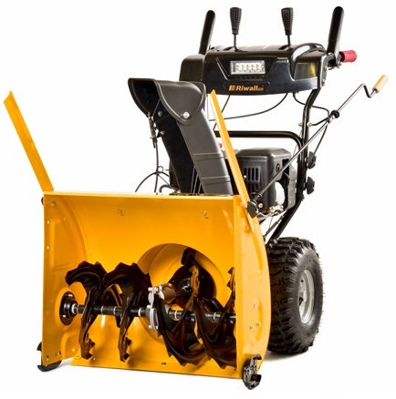 Dvoustupňová sněhová fréza 6,5 HP s elektrostartem Riwall PRO RPST 6172