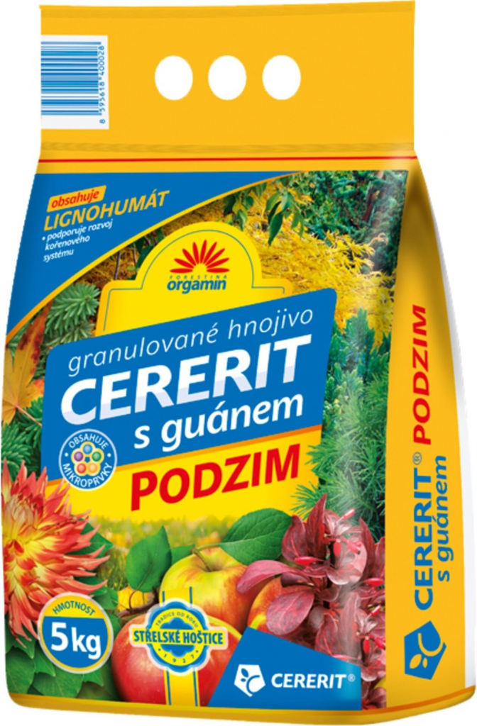 Cererit s guánem PODZIM 5kg Forestina