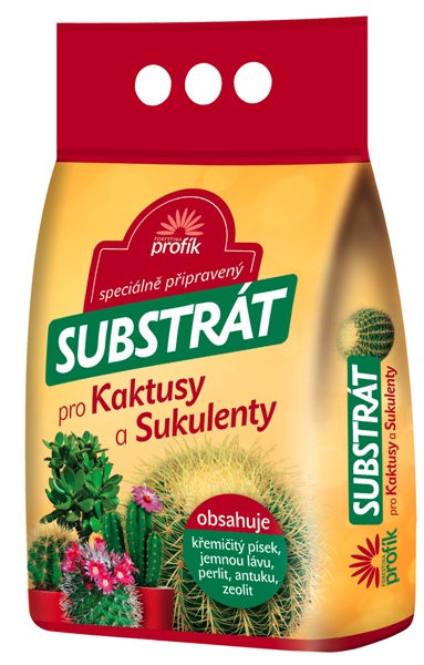 Speciální substrát pro kaktusy Forestina PROFÍK 5 l